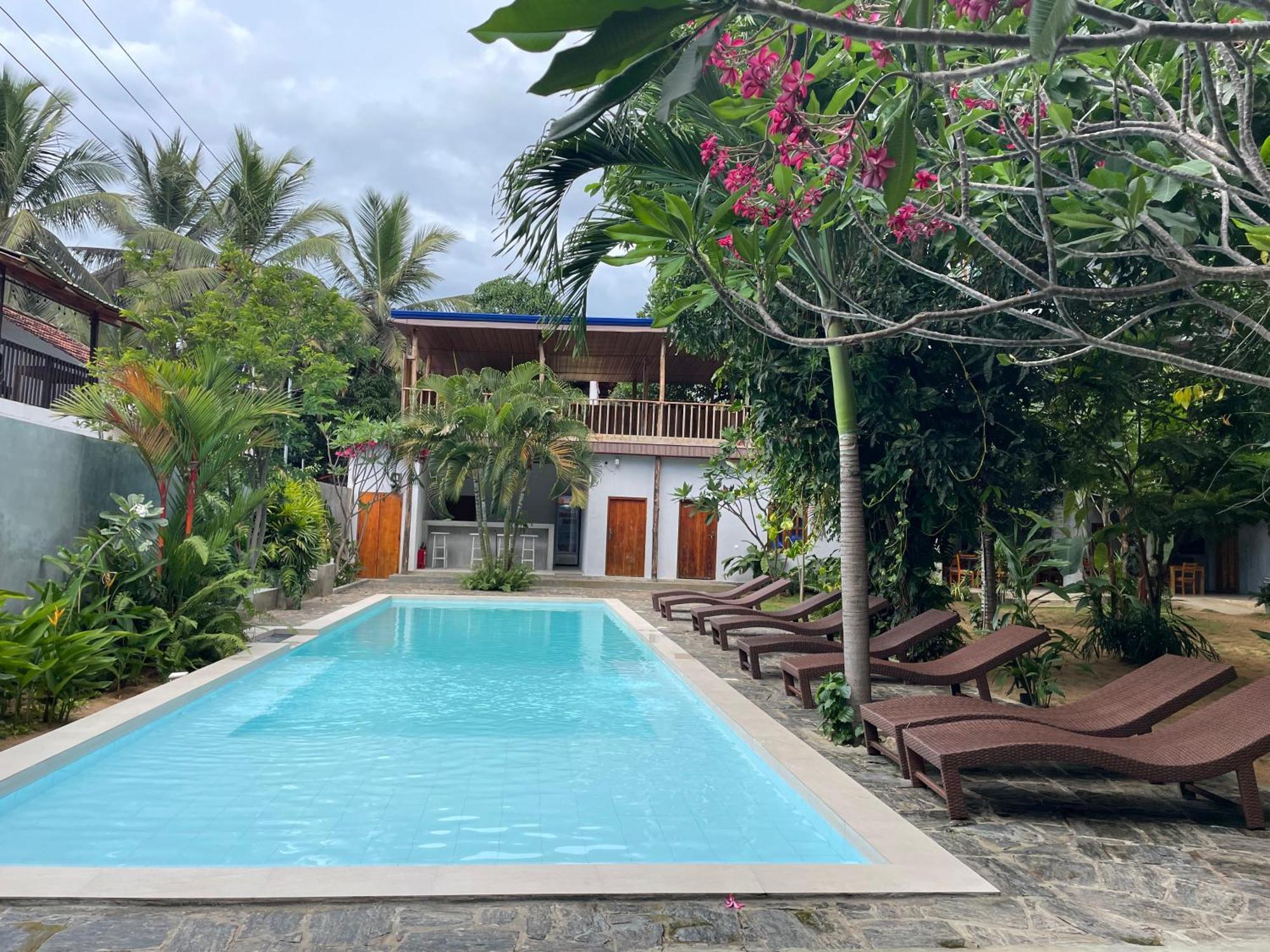 Surf Gangs Arugambay Hotell Arugam Kudah Eksteriør bilde